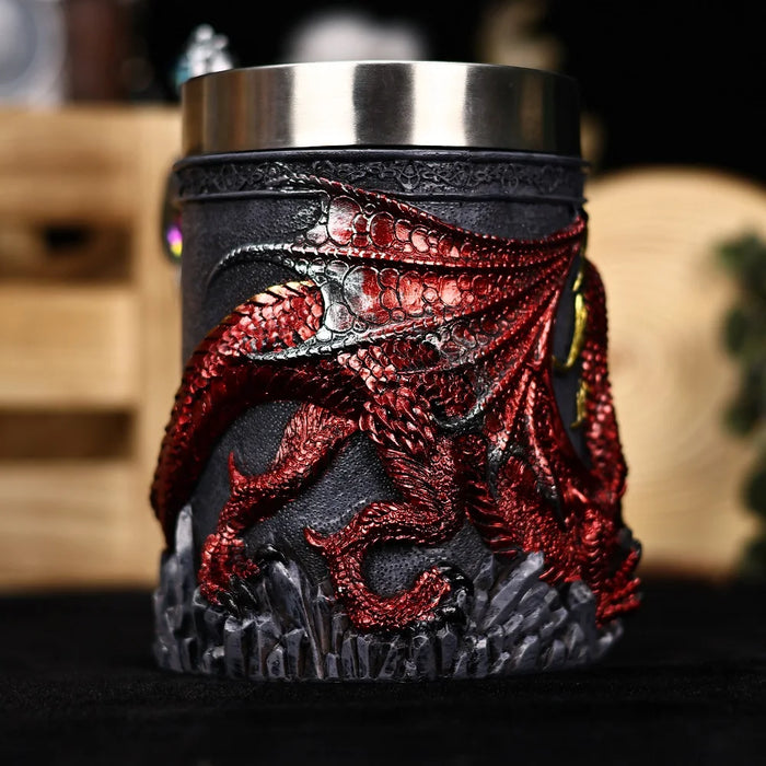 Dragon Sword Tankard Mug